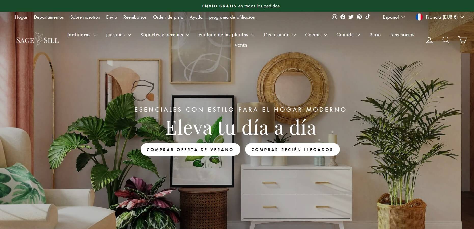 11 Ejemplos De Sitios Web De Dropshipping Con Shopify Webolto 3246